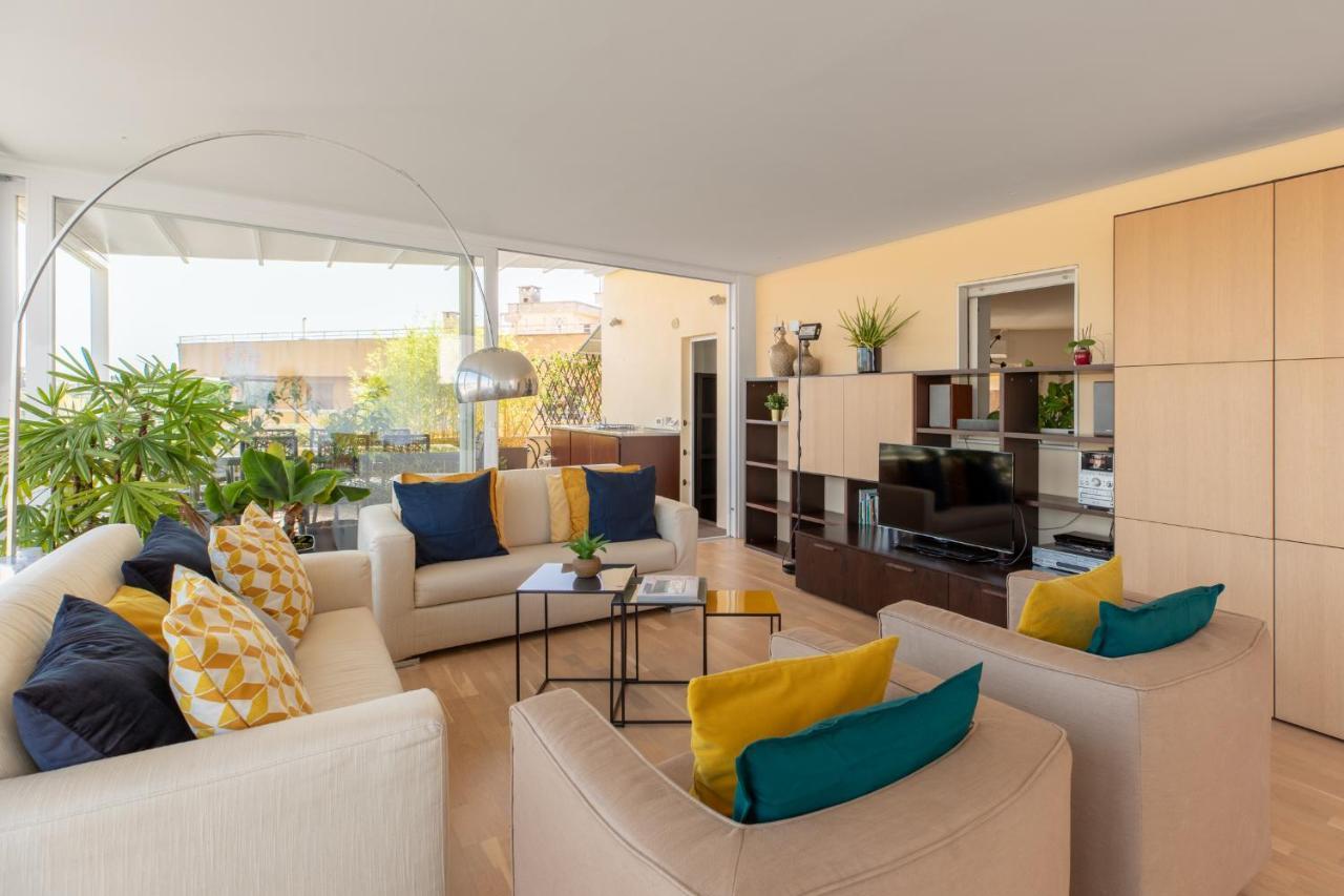 Iflat Garbatella Grand Penthouse Apartment Rome Luaran gambar
