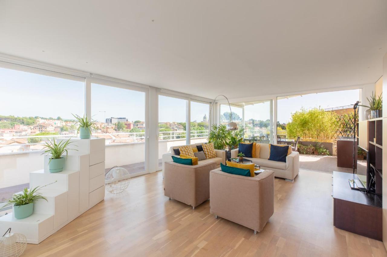 Iflat Garbatella Grand Penthouse Apartment Rome Luaran gambar