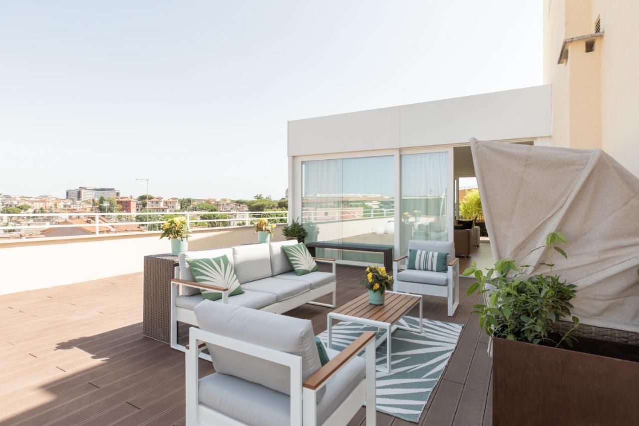 Iflat Garbatella Grand Penthouse Apartment Rome Luaran gambar